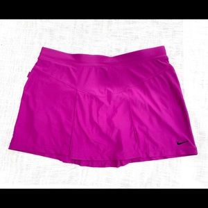 Nike Sport Gold Tennis Skort Skirt Shorts Size M